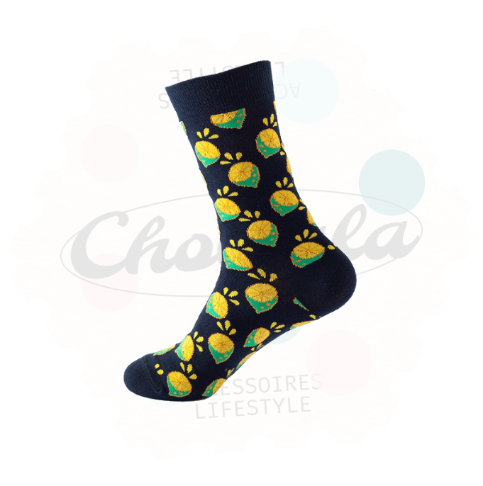 Lemon Fancy Socks