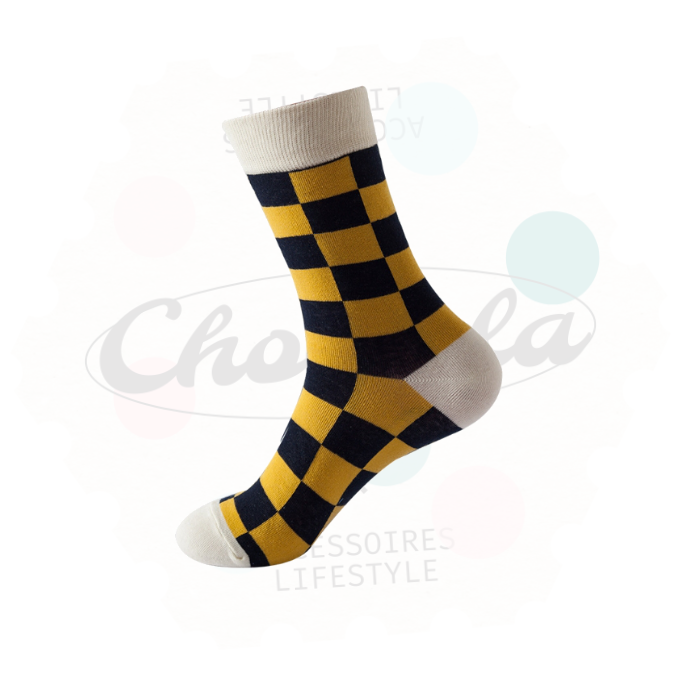Checkered Fancy Socks