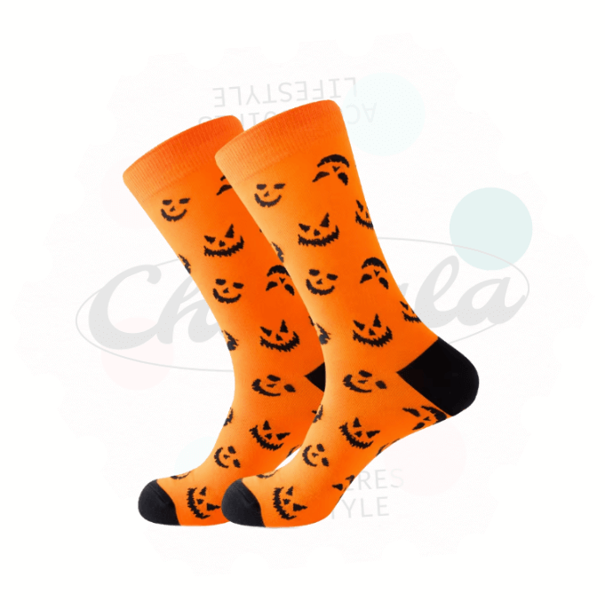 Halloween Pumpkin Novelty Socks