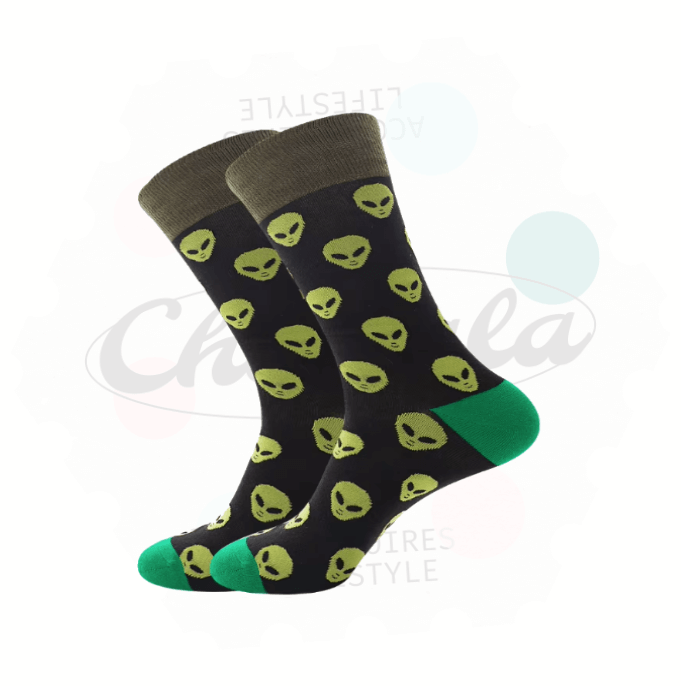 Calcetines de fantasía de extraterrestres