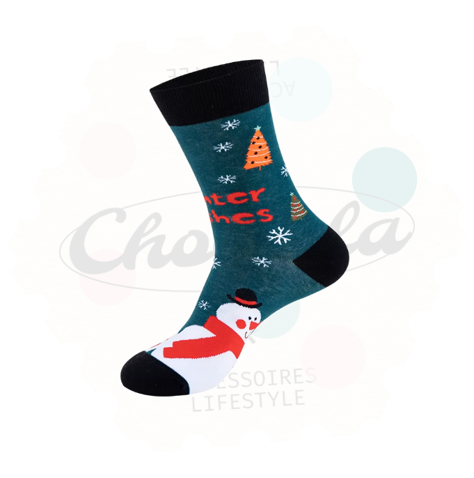 Christmas Snowman Novelty Socks