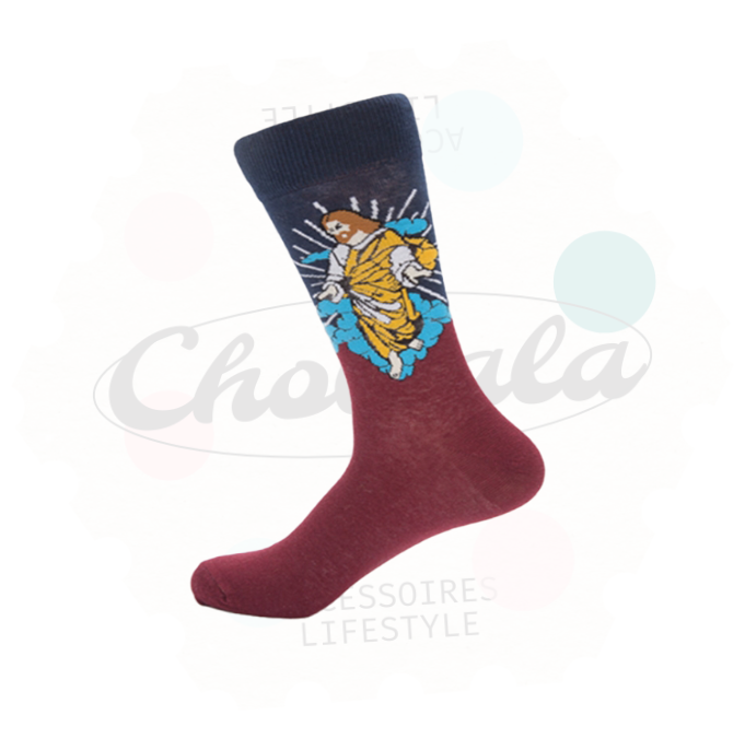 Divine Figure Fancy Socks
