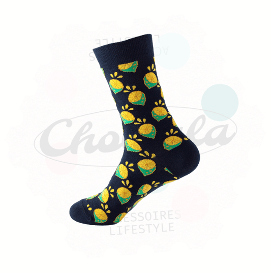 Chaussettes Fantaisie Citron - Chollala