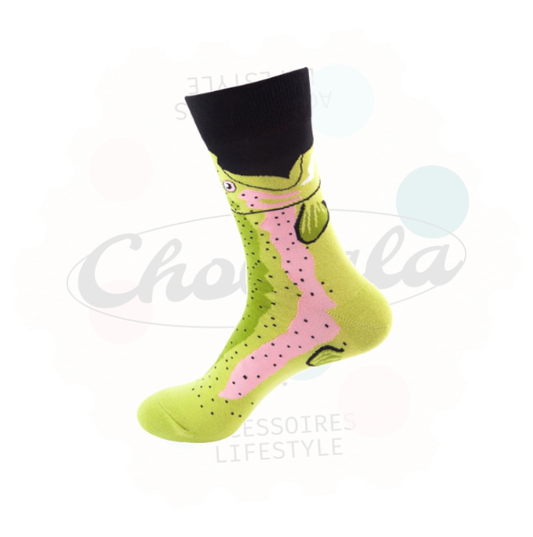 Open Mouth Fish Novelty Socks
