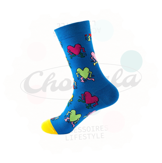 Heart-shaped Character Novelty Socks