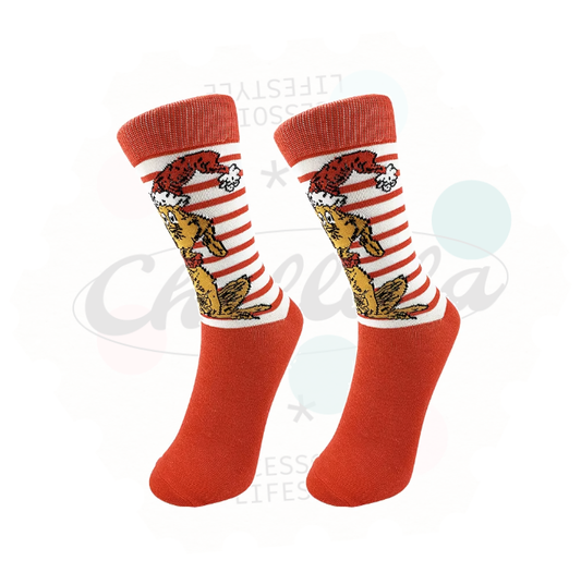Max the Grinch's Dog Christmas Novelty Socks