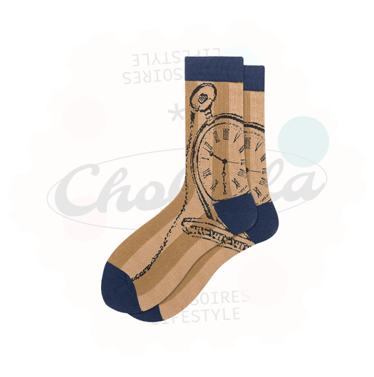 Fancy Pocket Watch Socks