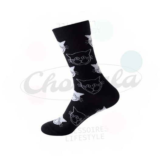 Chaussettes Fantaisie Chat - Chollala