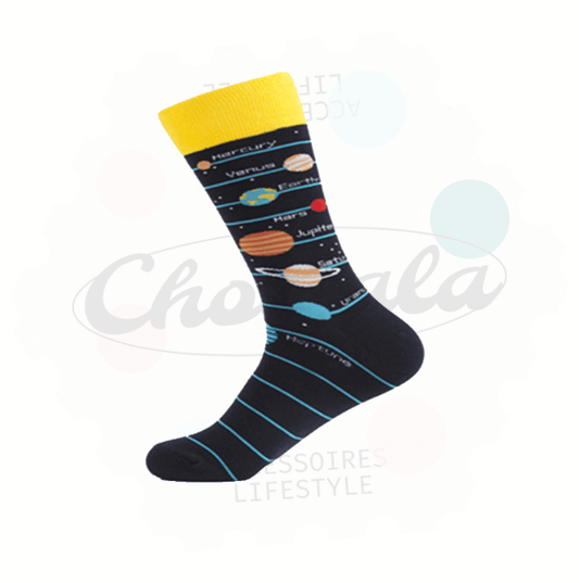 Chaussettes Fantaisie Planètes 01 - Chollala