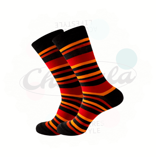 Chaussettes Fantaisie Rayée 02 - Chollala