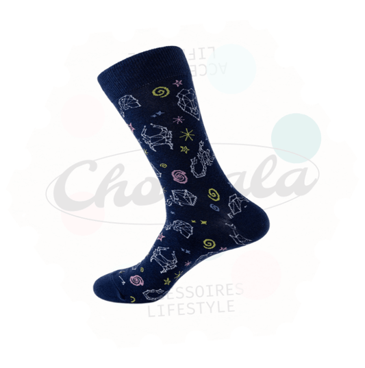 Chaussettes Fantaisie Signes du Zodiaque - Chollala